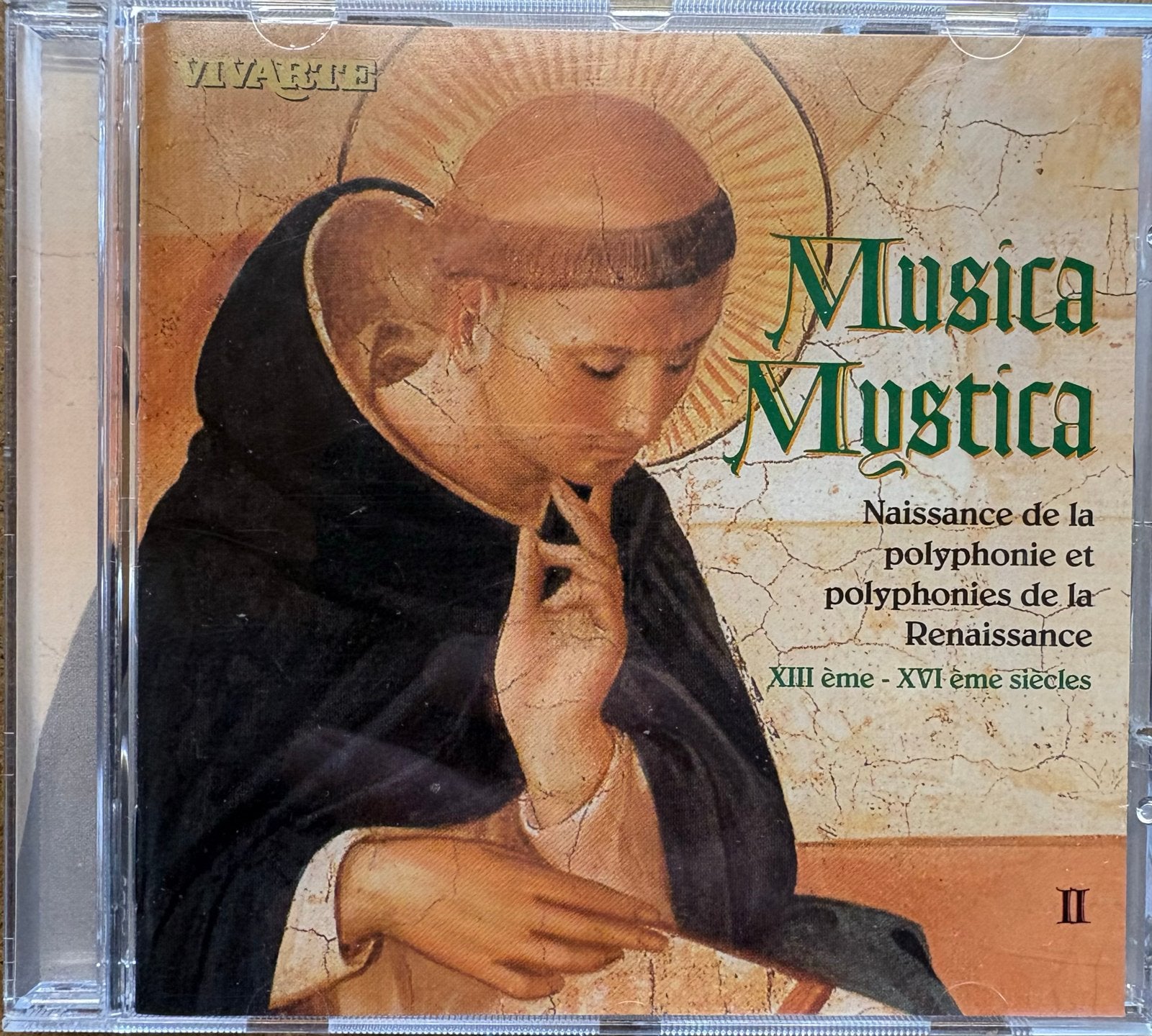 Musica Mystica II - Renaissance Polyfonie CD, Overige componisten, Zo goed als nieuw, Inclusief boekje, Middeleeuwen en Renaissance