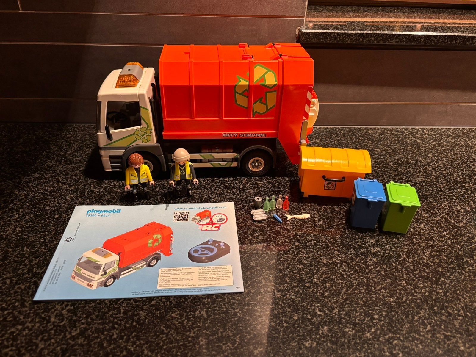 Playmobil vuilniswagen - City Life 70200