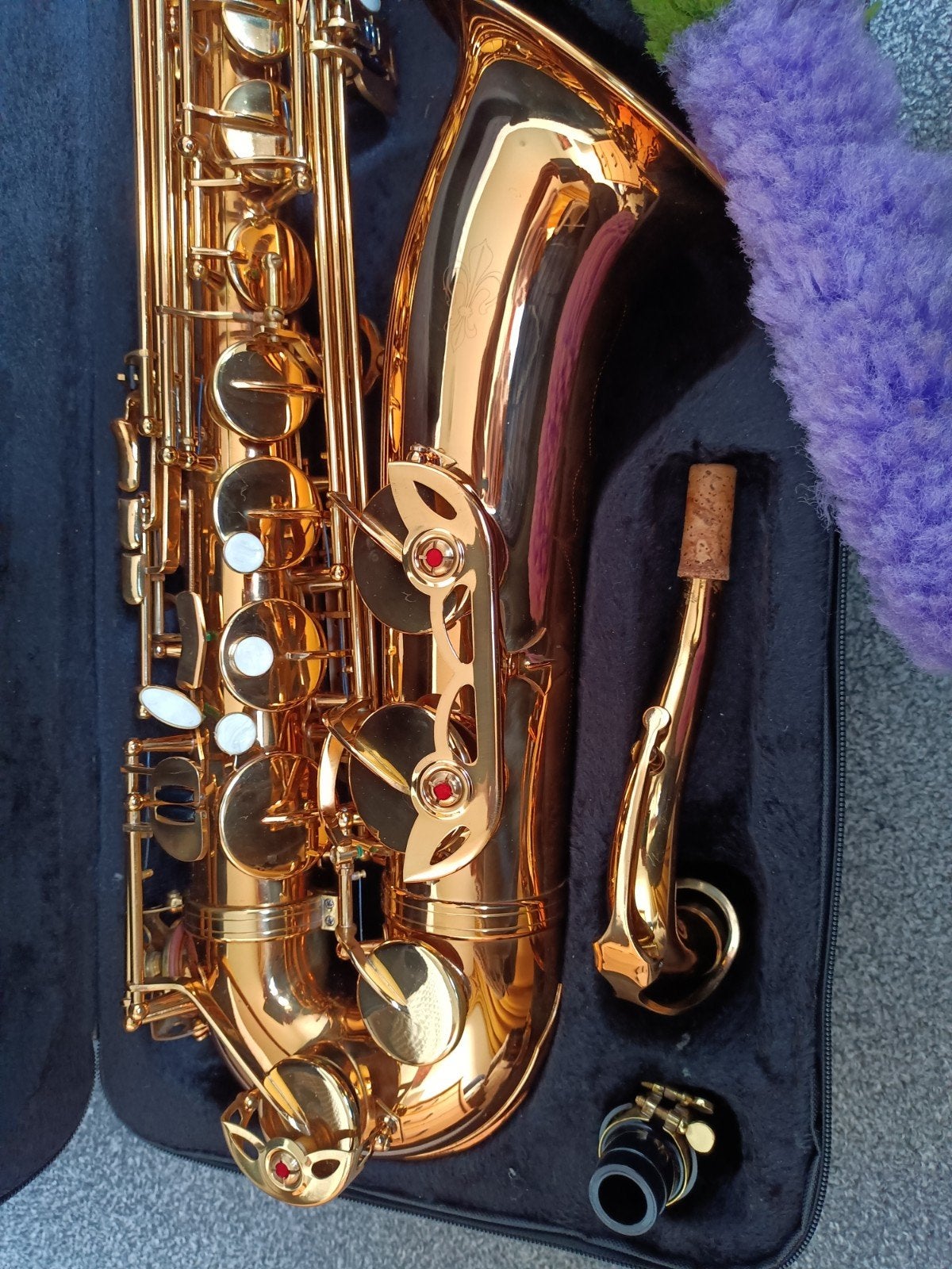 Fantastische merkloze tenorsaxofoon - Zo goed als nieuw, Ophalen, Zo goed als nieuw, Tenor