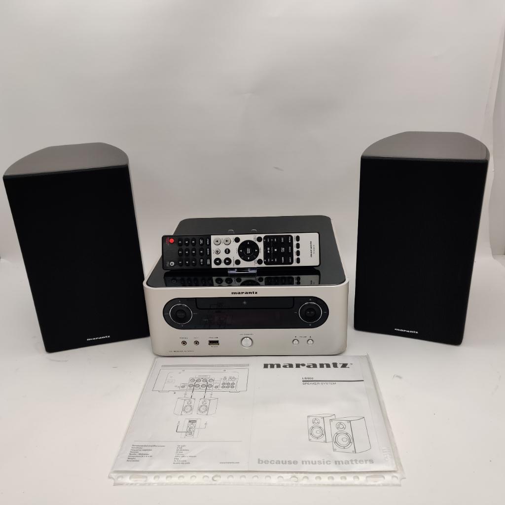 Marantz M-CR503 + LS502 Audio Set met CD Speler+A.B.€289.99, Audio, Tv en Foto, Cd-spelers, M, Zo goed als nieuw, M, M
