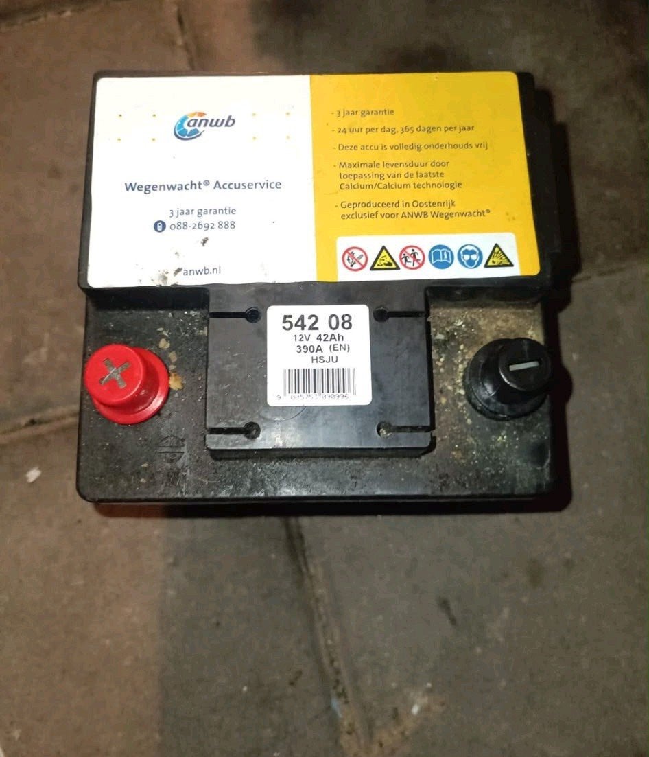 ANWB Wegenwacht Accu 12V 42Ah 390A (EN), Auto-onderdelen