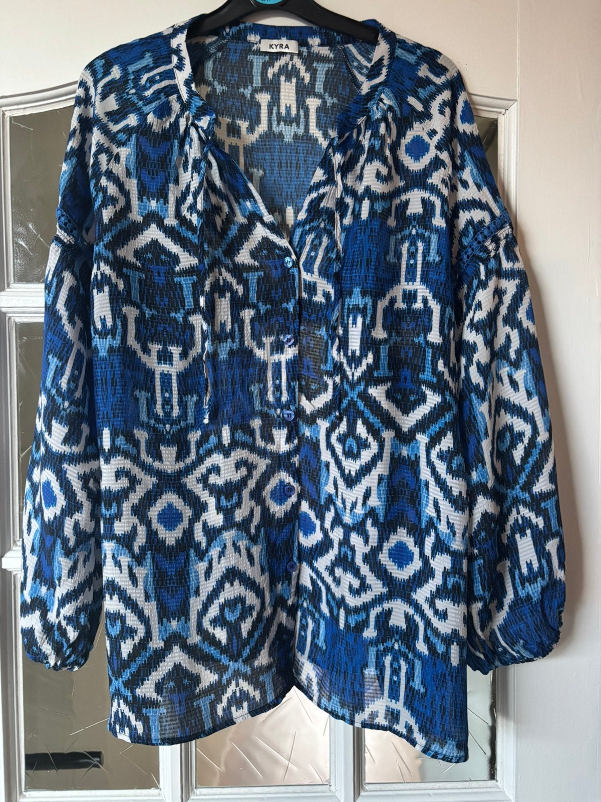 Blouse XXL, Ophalen of Verzenden, Nieuw, Maat 42/44 (L), Blauw