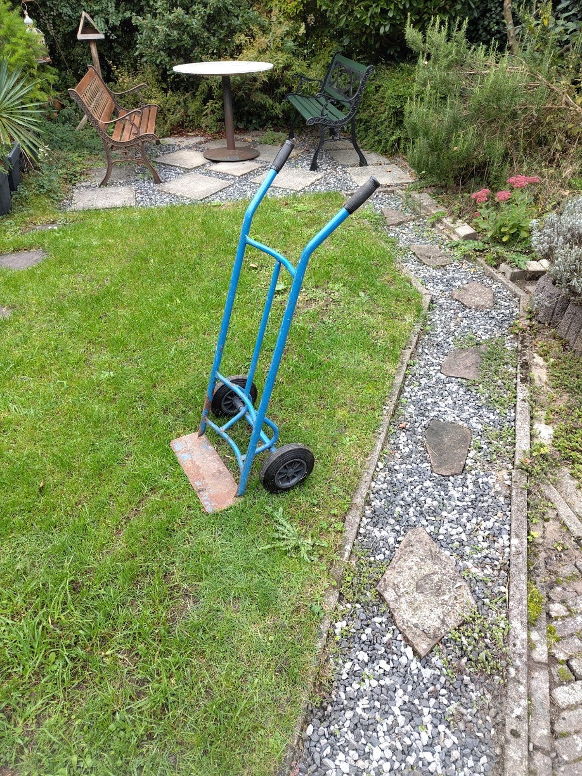 Stevige steekwagen - ideaal voor tuin en huis, Doe-het-zelf en Verbouw, Ophalen of Verzenden, Gebruikt, Steekwagen