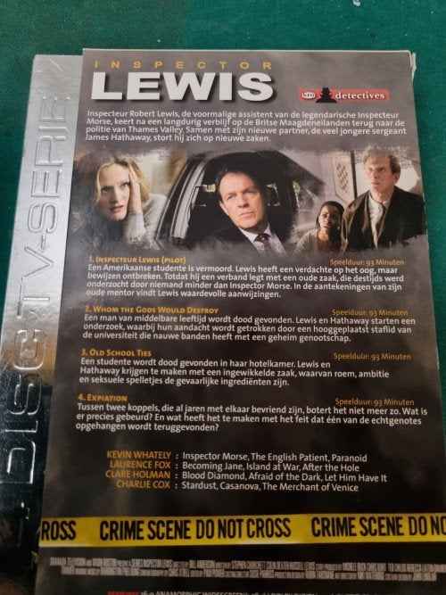 dvd's lewis inspector, Ophalen of Verzenden