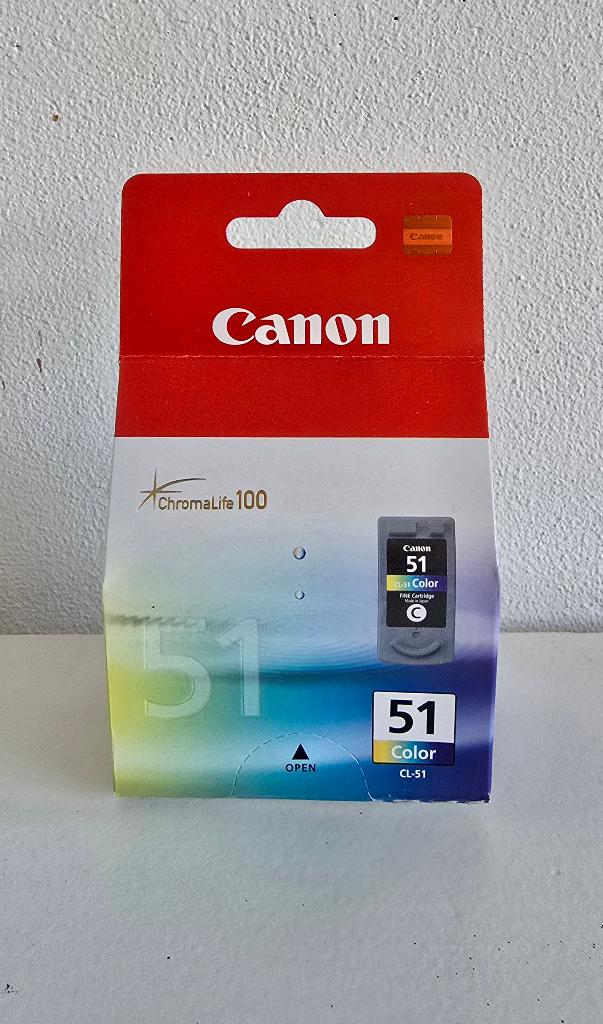 Canon C-51 inkt-kleurencartridge - NIEUW - 3 stuks, Ophalen of Verzenden, Nieuw, Cartridge, Canon