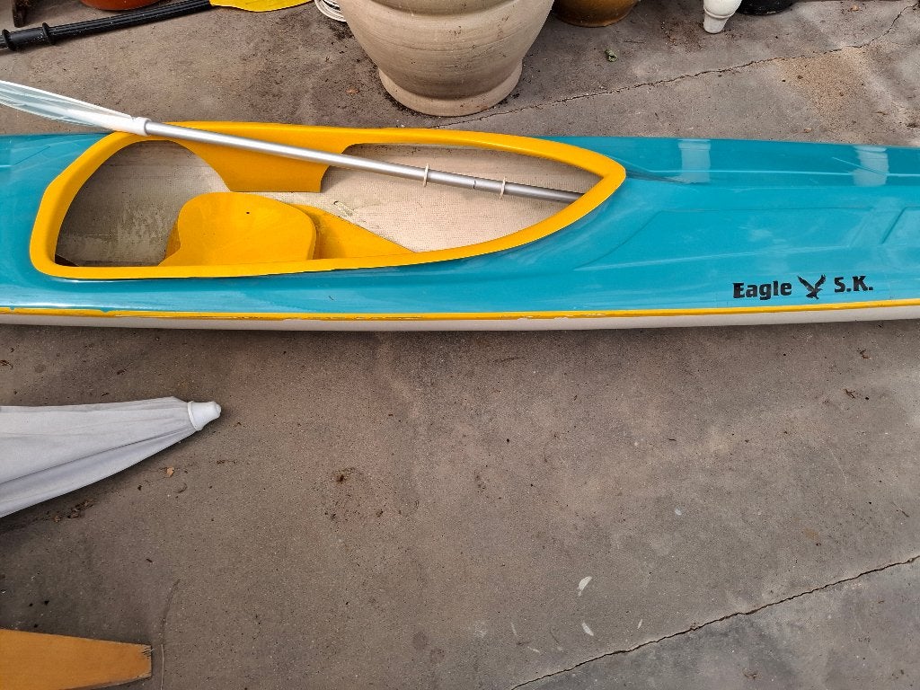 Mooie kano, Watersport en Boten, Ophalen, Gebruikt, Eén persoon, Kajak