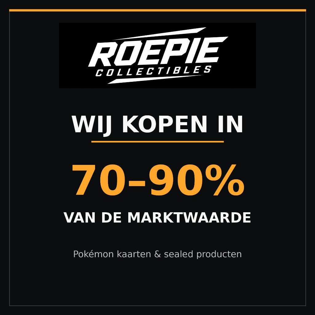 Pokémon kaarten verkopen? Wij kopen sealed, raw & slabs