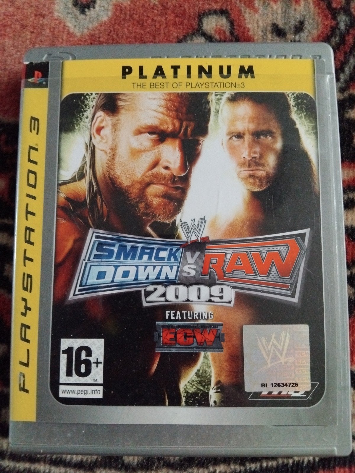 WWE SmackDown vs. Raw 2009 Platinum PS3, Gebruikt, Vechten, 2 spelers, Ophalen of Verzenden
