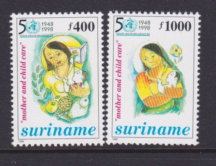 TSS Kavel 260045 Suriname PF  minr 1672-1673 WHO, Ophalen, Postfris