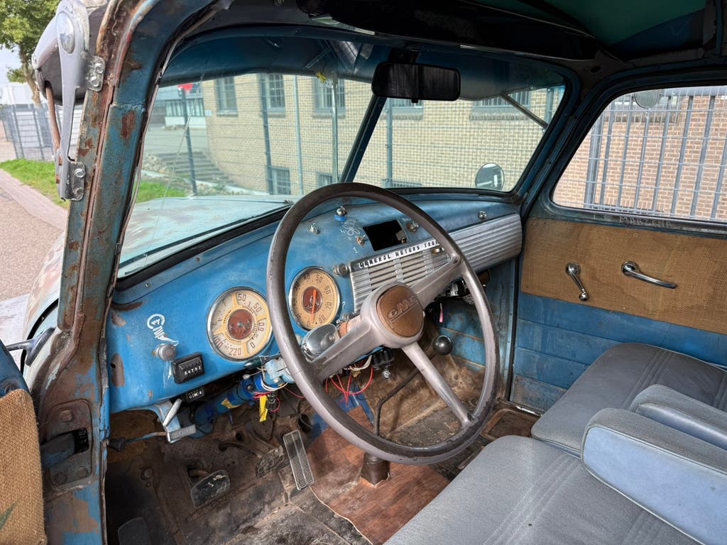 1948 GMC 3100 Panel Van Patina Ratrod 383 V8 Hotrod, foto 11