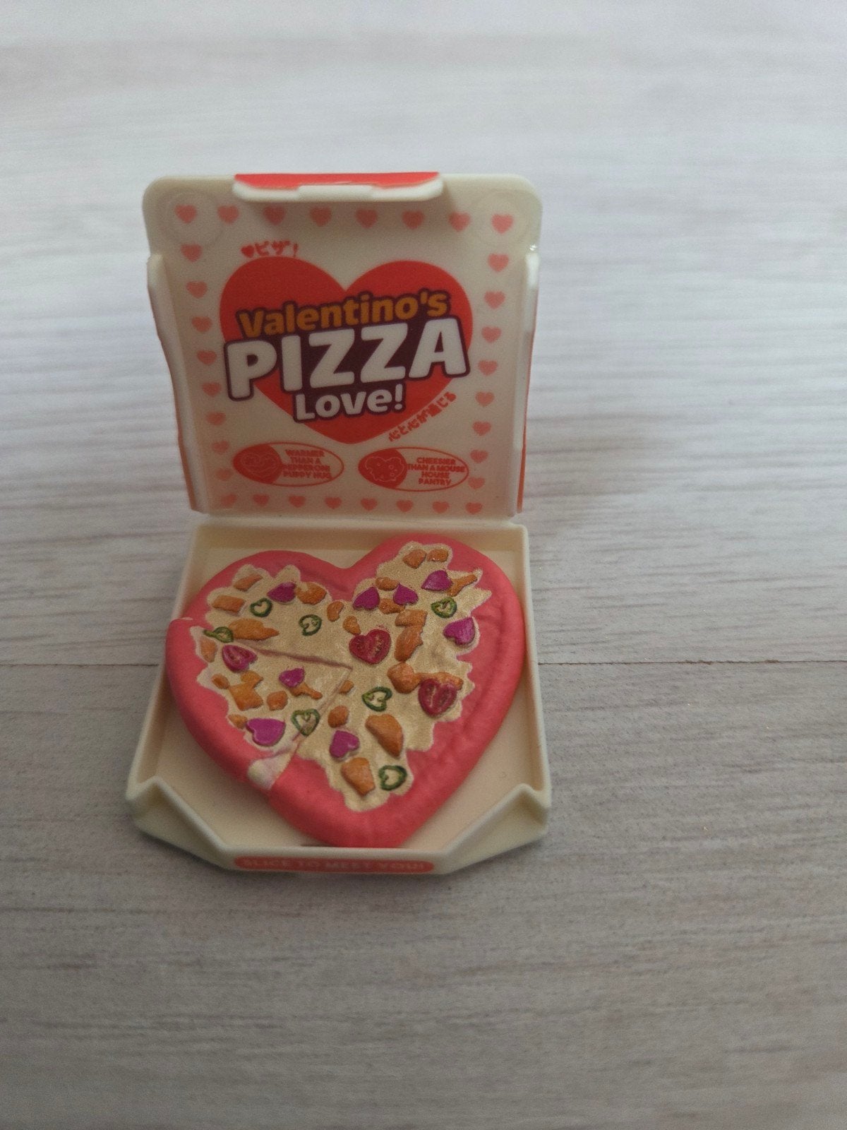 Zuru Kawaii Valentino's Pizza Love Miniatuur Speelgoed, Verzenden, Zo goed als nieuw, Jongen of Meisje
