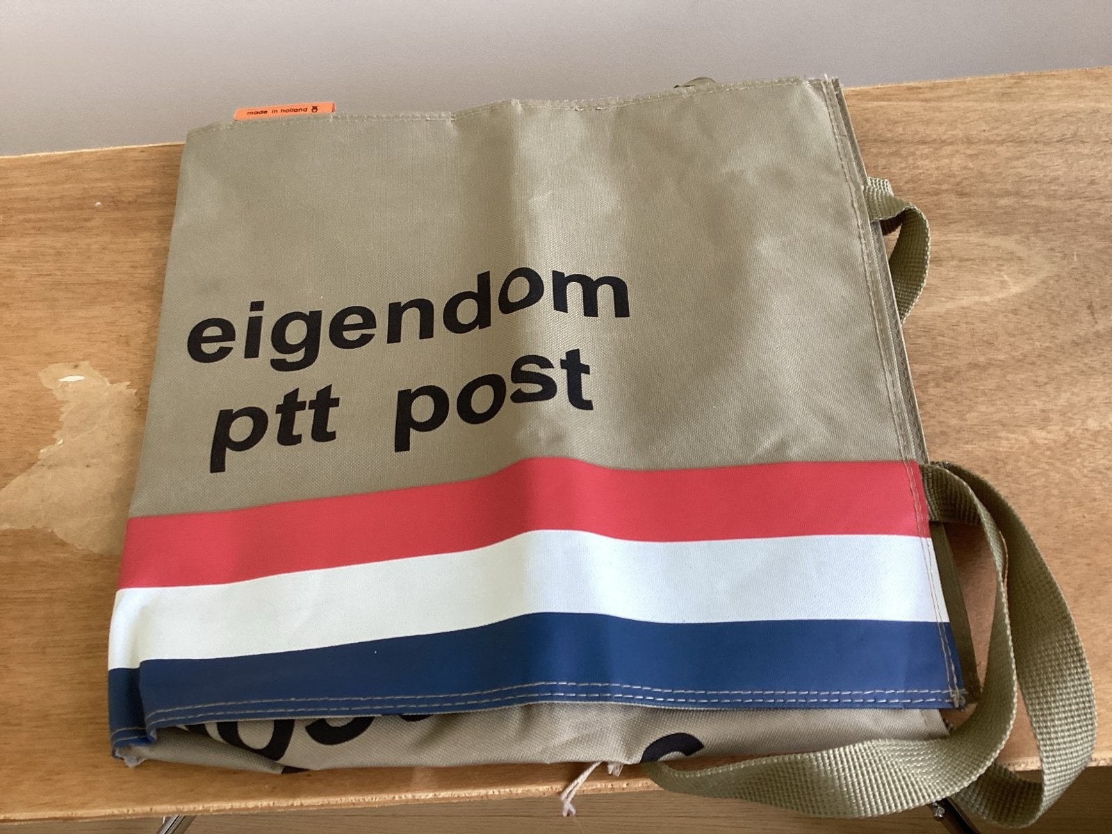 Nieuwe PTT Post tas met rits, Ophalen of Verzenden, Nieuw, Overige kleuren, Shopper