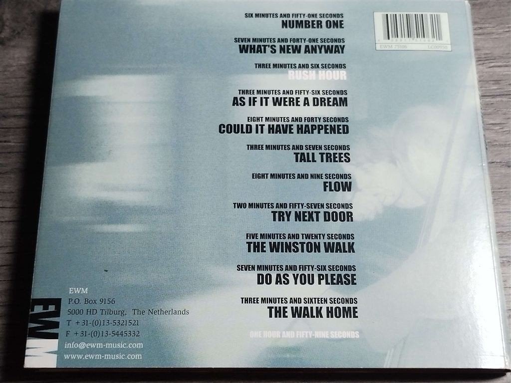 Eric Van Der Westen\'s Quadrant - Rush Hour, Ophalen of Verzenden, Gebruikt, Jazz