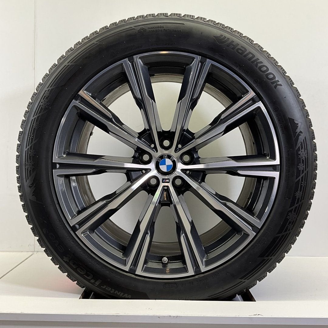BMW X5 G05 EN X6 G06 BREEDSET VELGEN + WINTERBANDEN 20 INCH, Auto-onderdelen, Banden en Velgen, Gebruikt, -, 275 mm, -