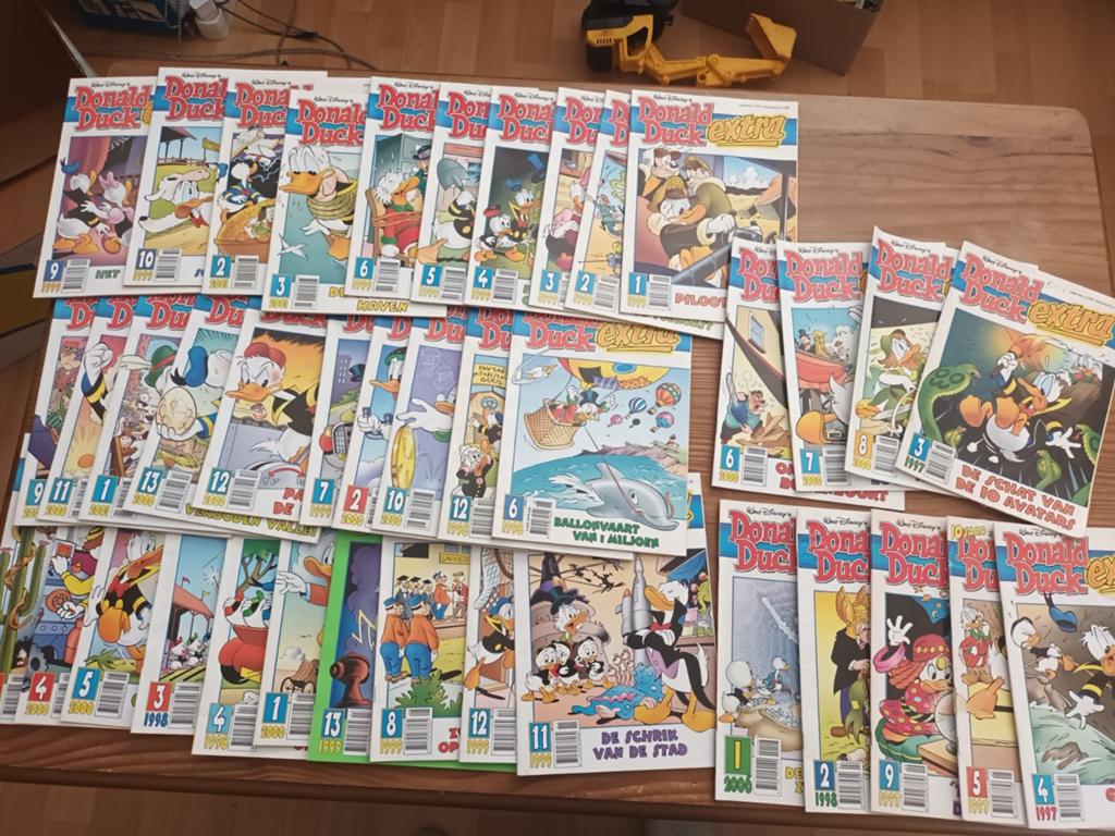 Partij collectie Donald Duck en Donald Duck Extra, Ophalen of Verzenden