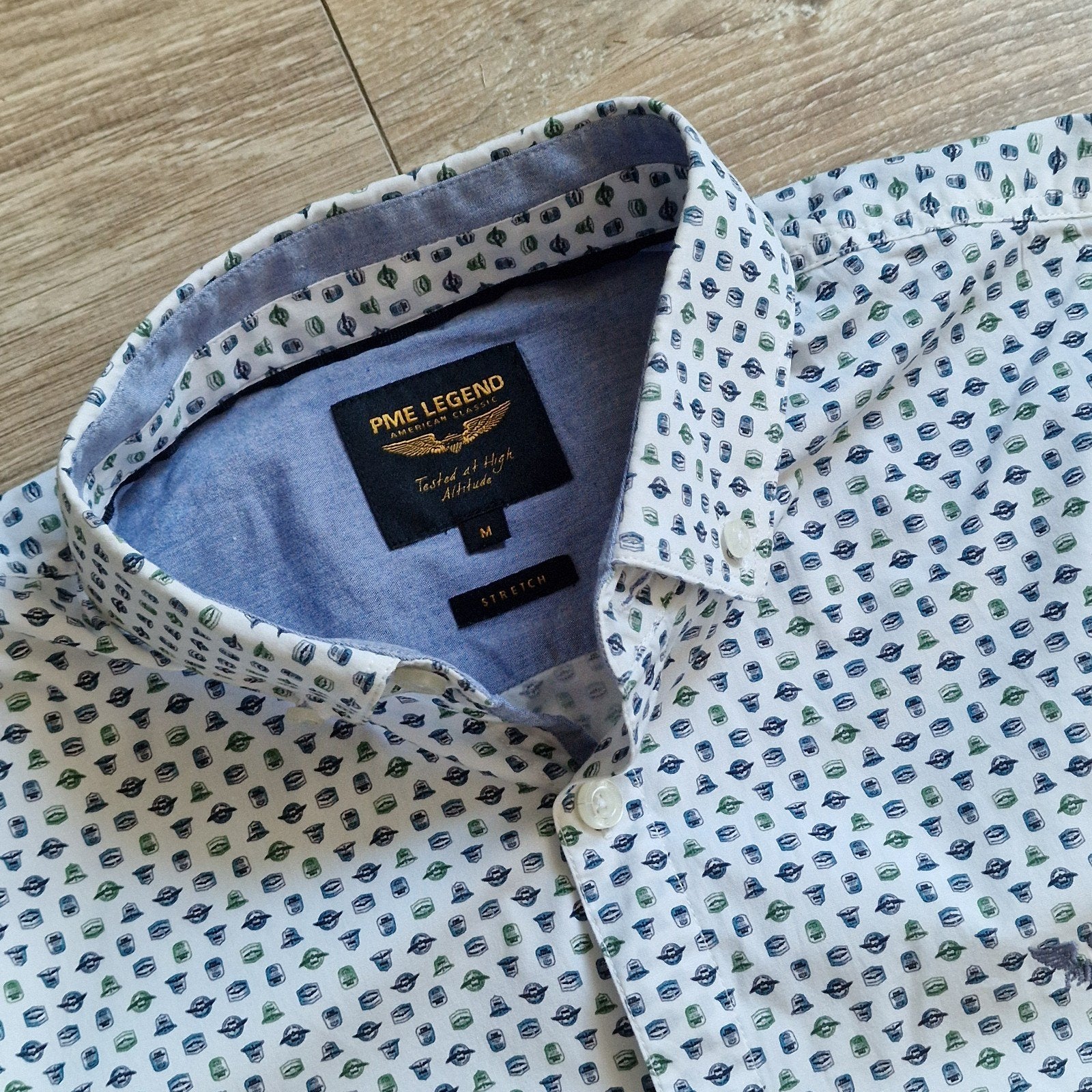 Pme Legend blouse maat M. strech. Lange mouw., Kleding | Heren, Overhemden, Meerkleurig, ., Pall Mall PME Legend, Zo goed als nieuw