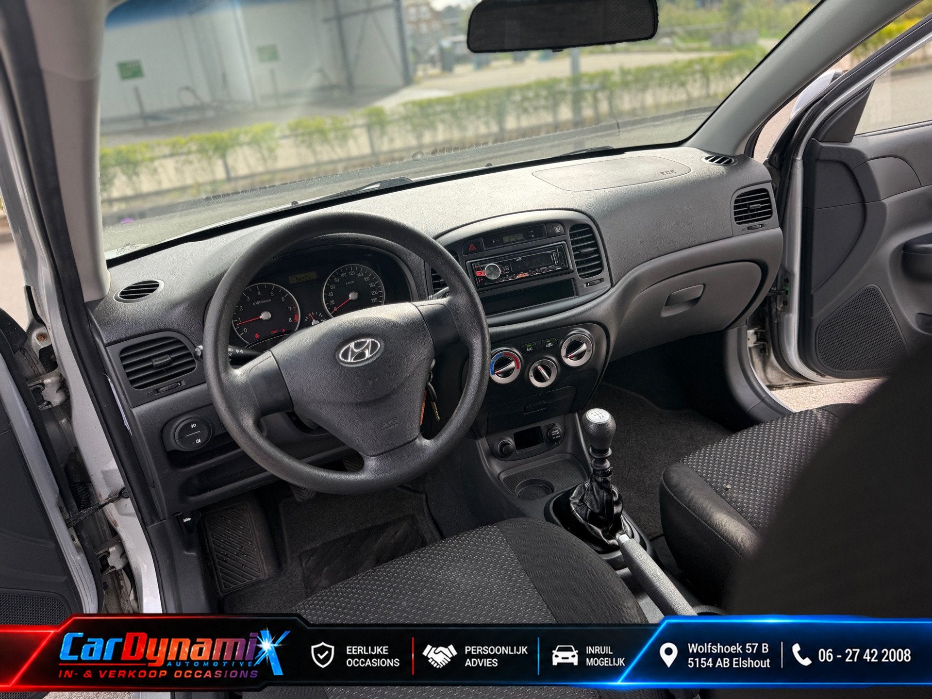 Hyundai Accent 1.6i Dynamic | Lage KM | Nwe APK | Airco | On, Auto's, Voorwielaandrijving, Accent, Gebruikt, 1599 cc