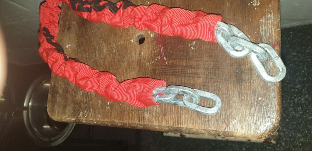Stevige ketting voor fatbike , fiets , brommer, Ophalen, Kettingslot
