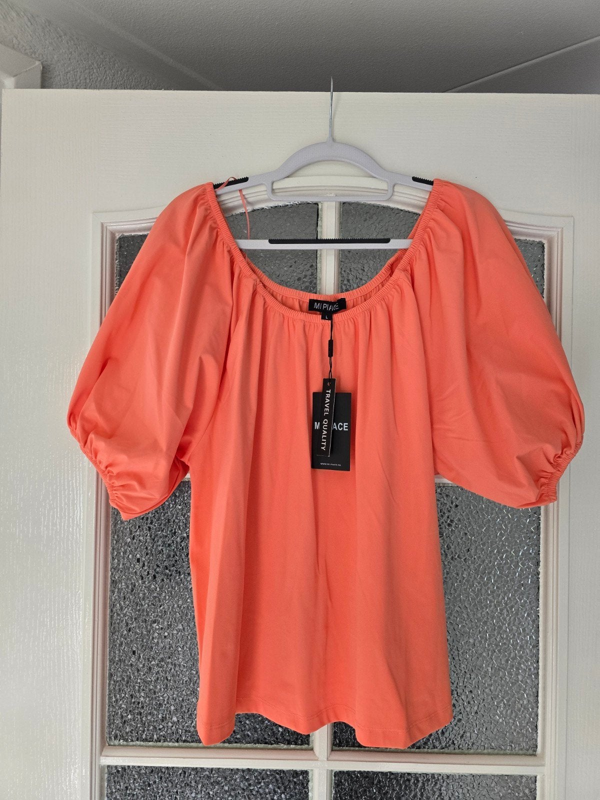 nieuw mi piace travel L koraal, Kleding | Dames, Ophalen of Verzenden, Nieuw, Rood, Korte mouw