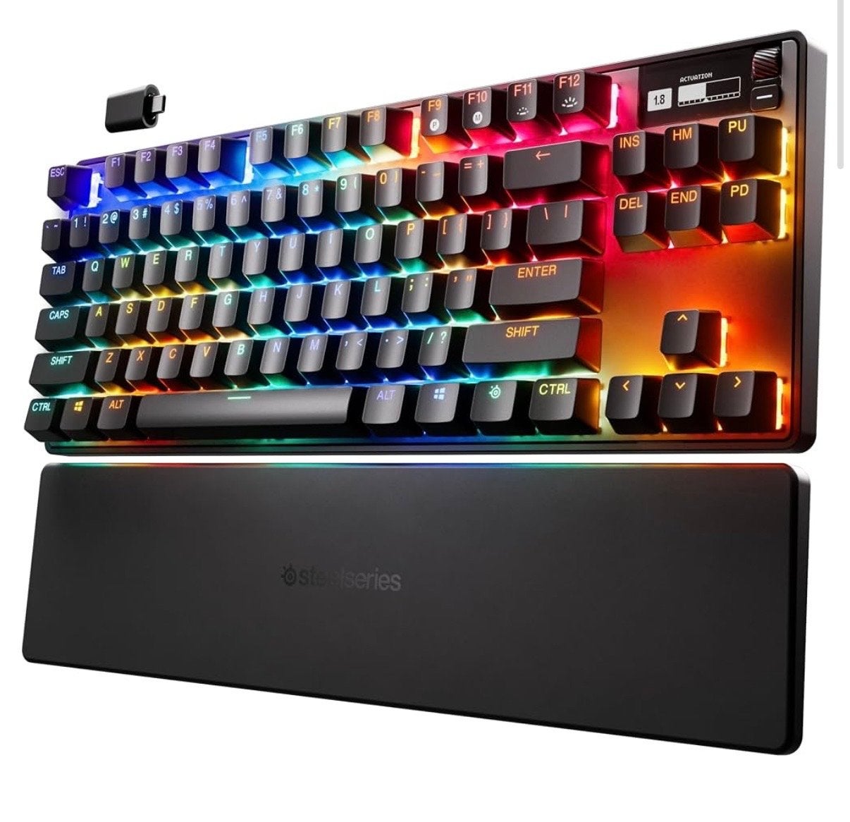 SteelSeries Apex Pro TKL 2023 - Werkt goed, Computers en Software, Ophalen, Gebruikt, Gaming toetsenbord, Qwerty