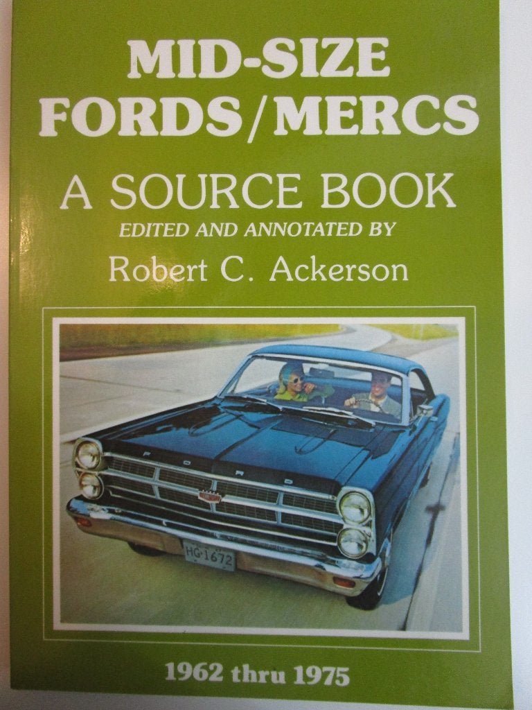 Ford 1962 - 1975 midsize Mercs a Source book, Boeken, Ford, Ophalen of Verzenden, Zo goed als nieuw, Bookman