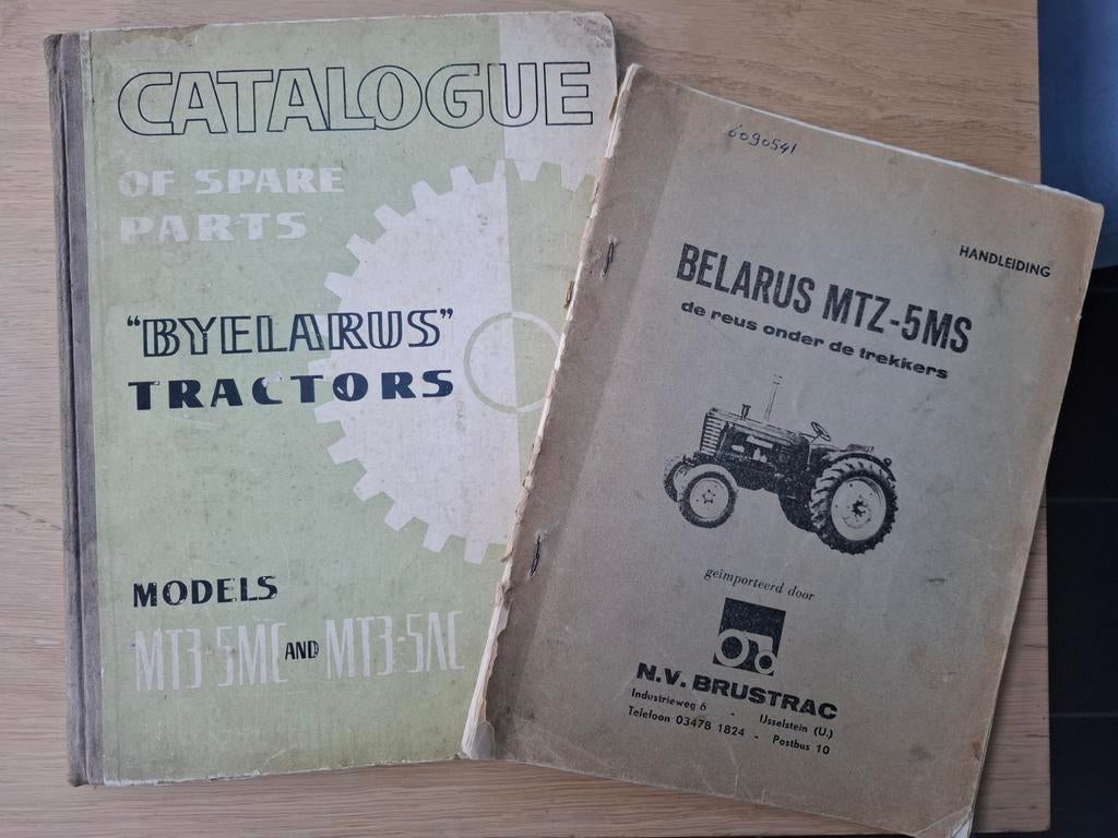 Catalogus en handleiding Belarus 600, Ophalen of Verzenden