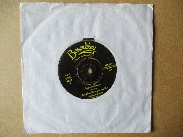 s4047 jonathan richman - egyptian reggae, Ophalen, Gebruikt, 7 inch, Overige genres