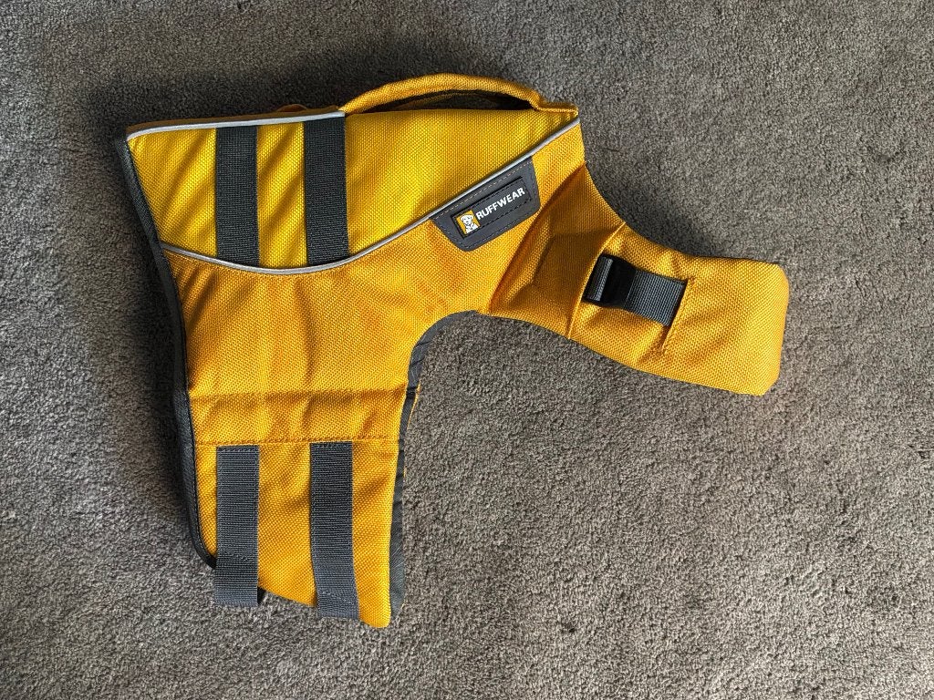 Ruffwear hondenzwemvest maat S, Ophalen of Verzenden, Zo goed als nieuw, Hondenzwemvest