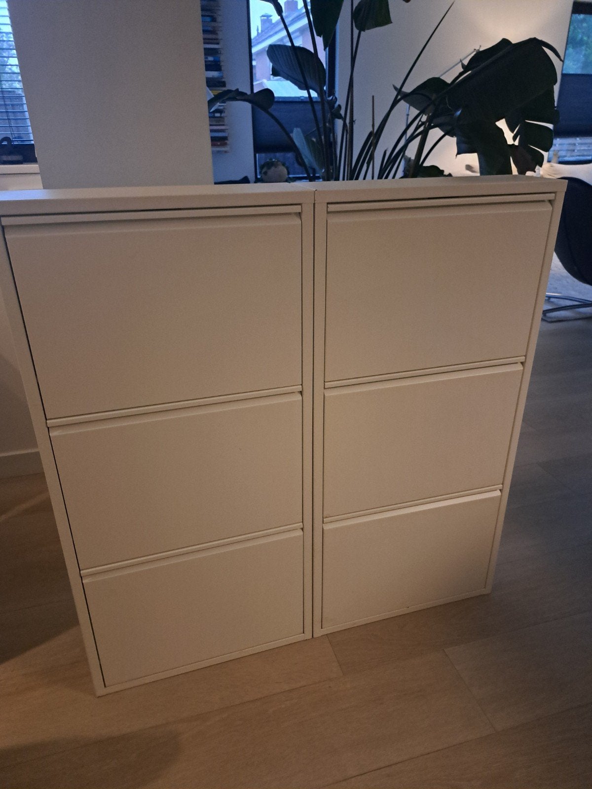 Ikea schoenenkasten voor hal of garage, Ophalen, Gebruikt