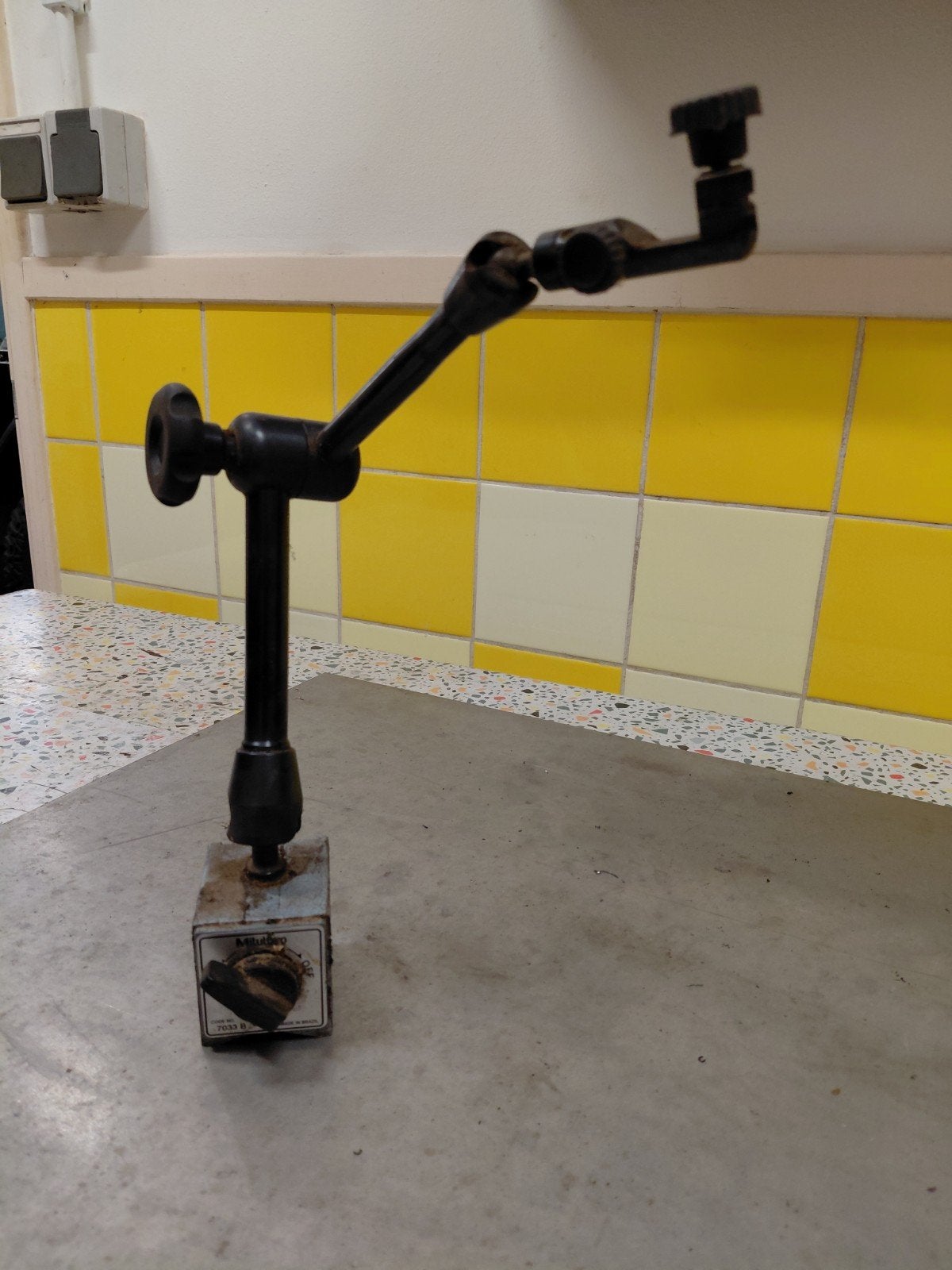 Te koop :hydraulisch meetstatief mitutoyo, Doe-het-zelf en Verbouw, Ophalen of Verzenden, Nieuw
