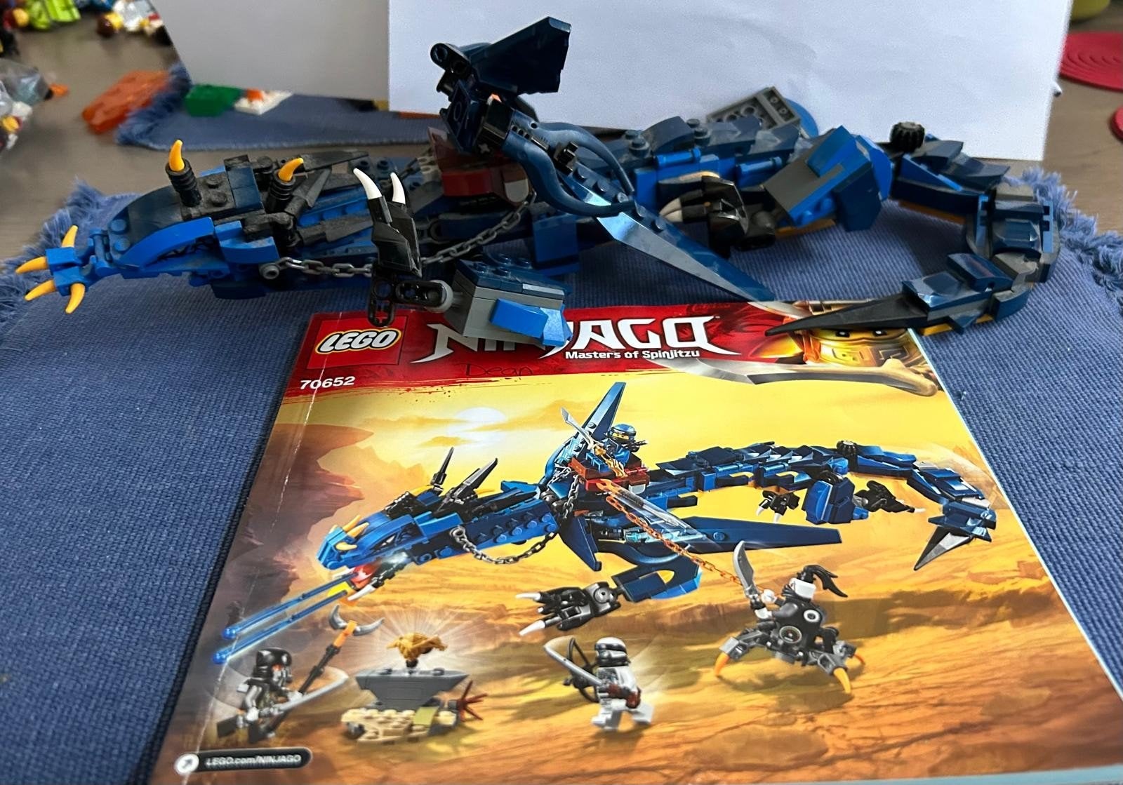 LEGO Ninjago 70652 Stormbringer Draak, Ophalen, Zo goed als nieuw, Overige merken