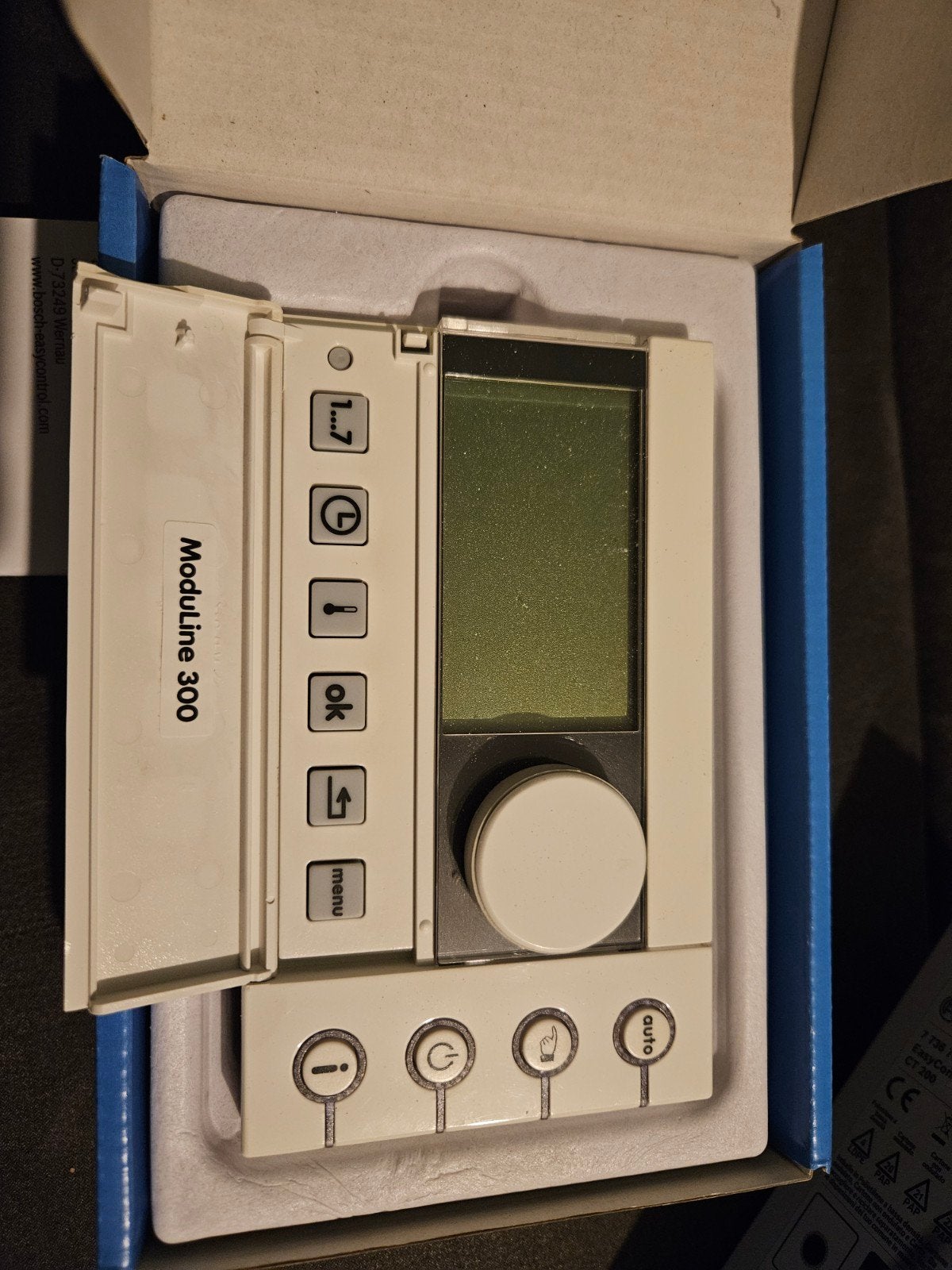 Nefit ModuLine 300 Thermostaat voor HR ketels, Ophalen of Verzenden, Slimme thermostaat, Gebruikt