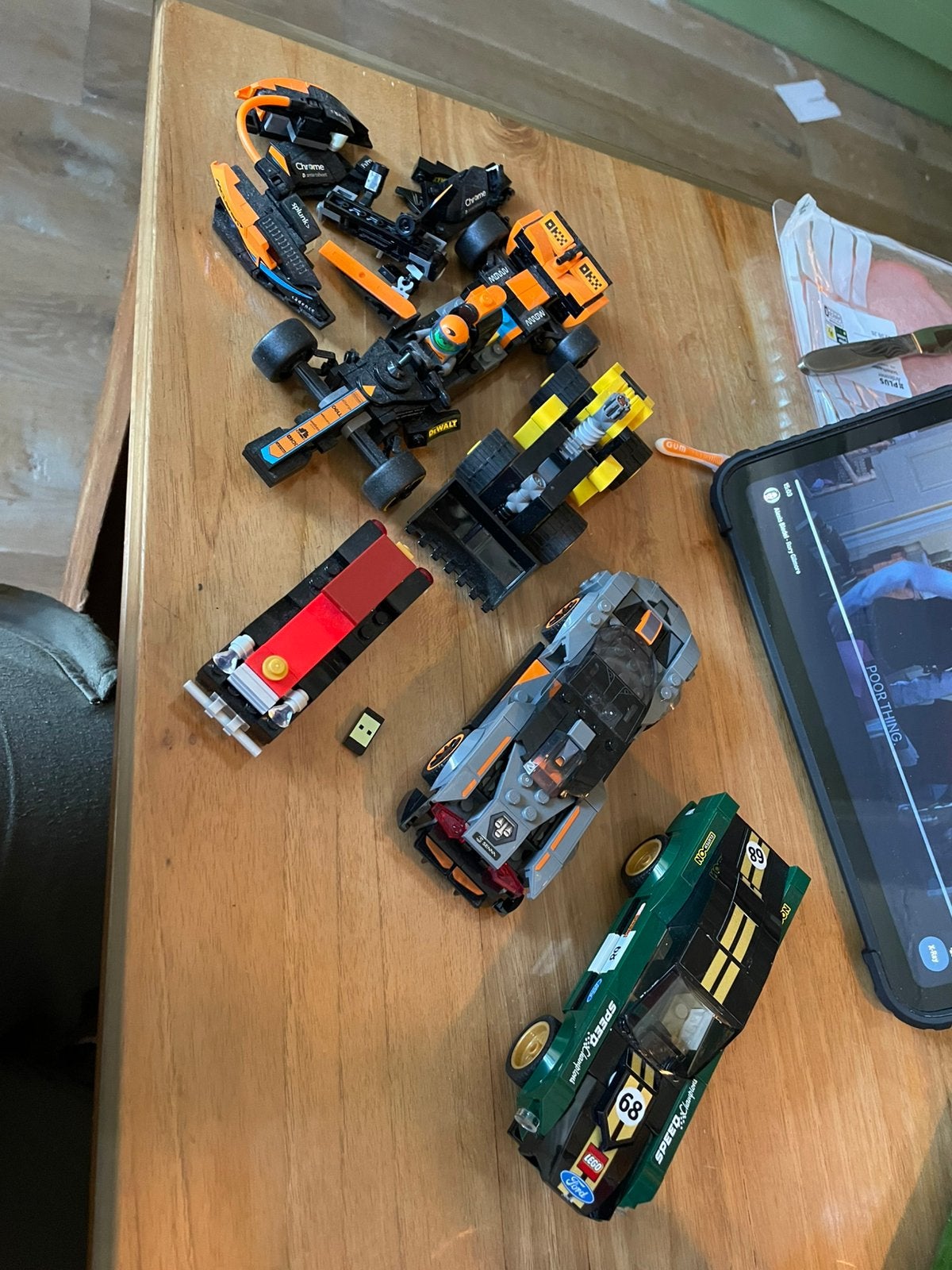 Set lego auto’s oa F1, Ophalen of Verzenden, Zo goed als nieuw