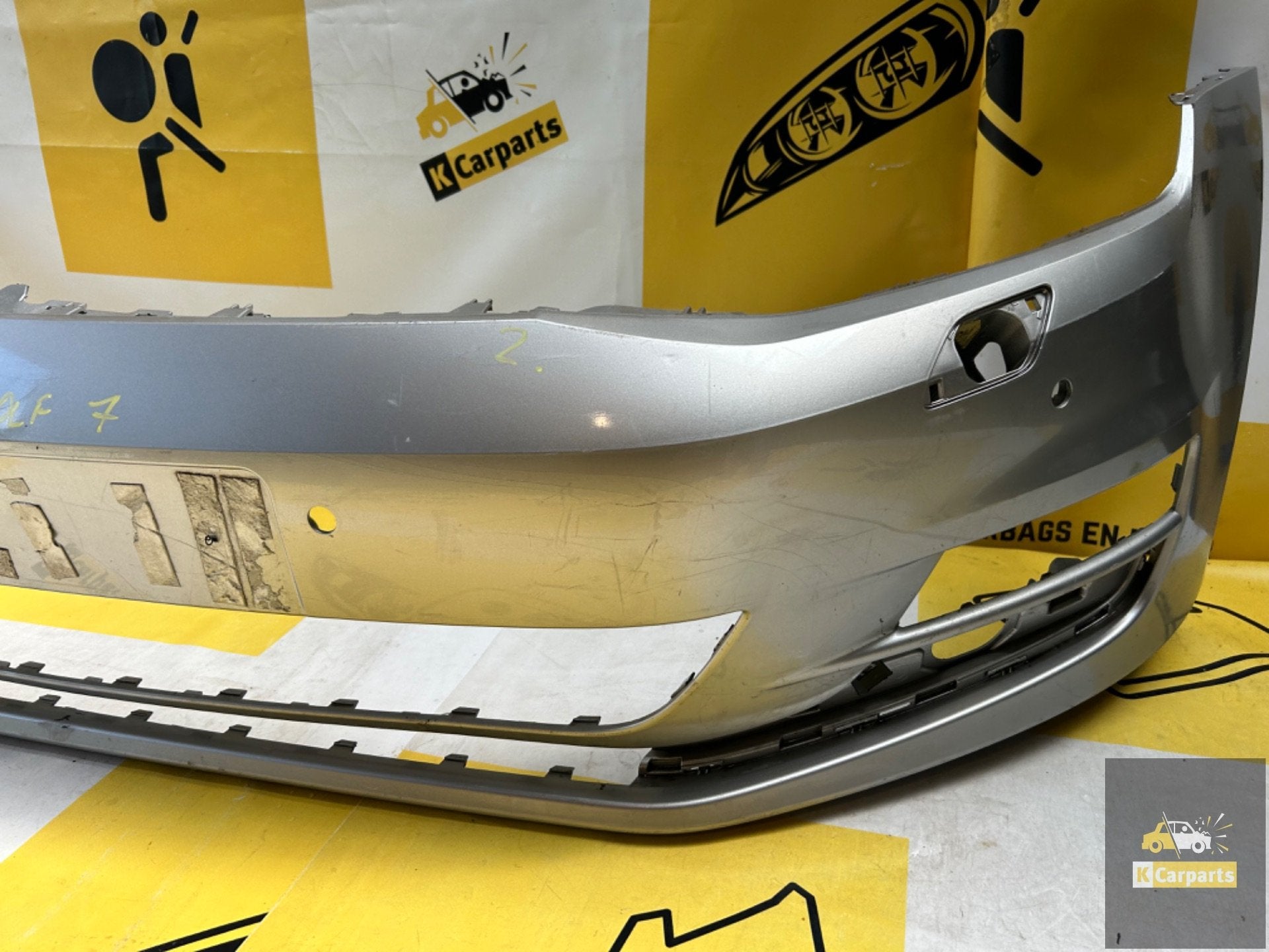 Volkswagen Golf 7 voorbumper 12/2016 4xPDC KLS 5G0807221, Info@fabrikant.eu, Ophalen of Verzenden, Bumper, Fabrikant BV