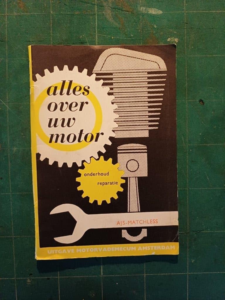 AJS MATCHLESS manual Alles over uw motor 1956 1957, Ophalen of Verzenden, Overige merken
