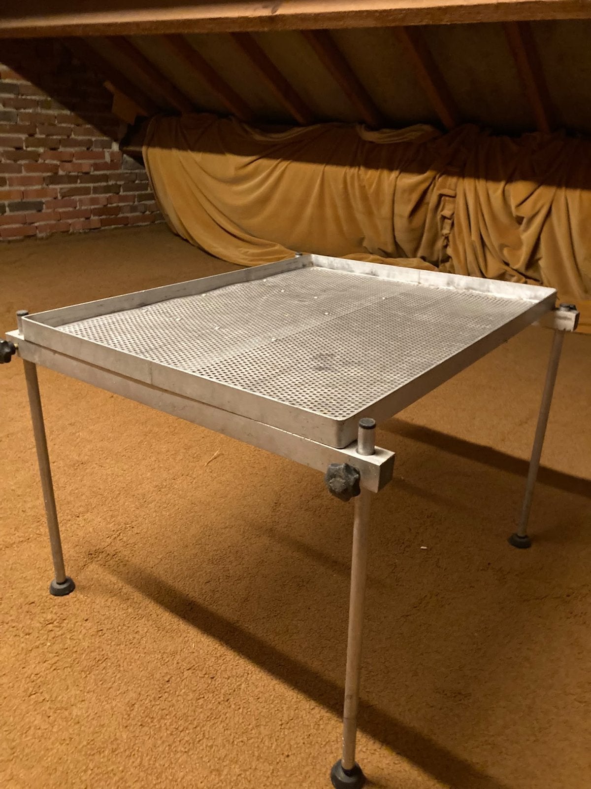 Aluminium visplateau - Handig en stevig, Ophalen, Gebruikt, Overige typen