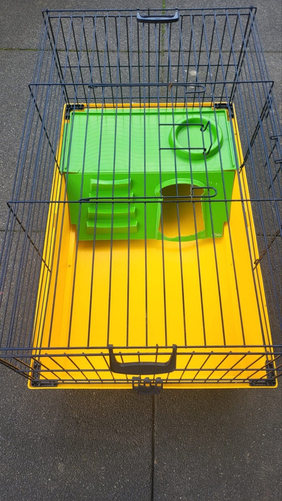 mooie konijnenkooi, Ophalen, Gebruikt, Kooi, Cavia