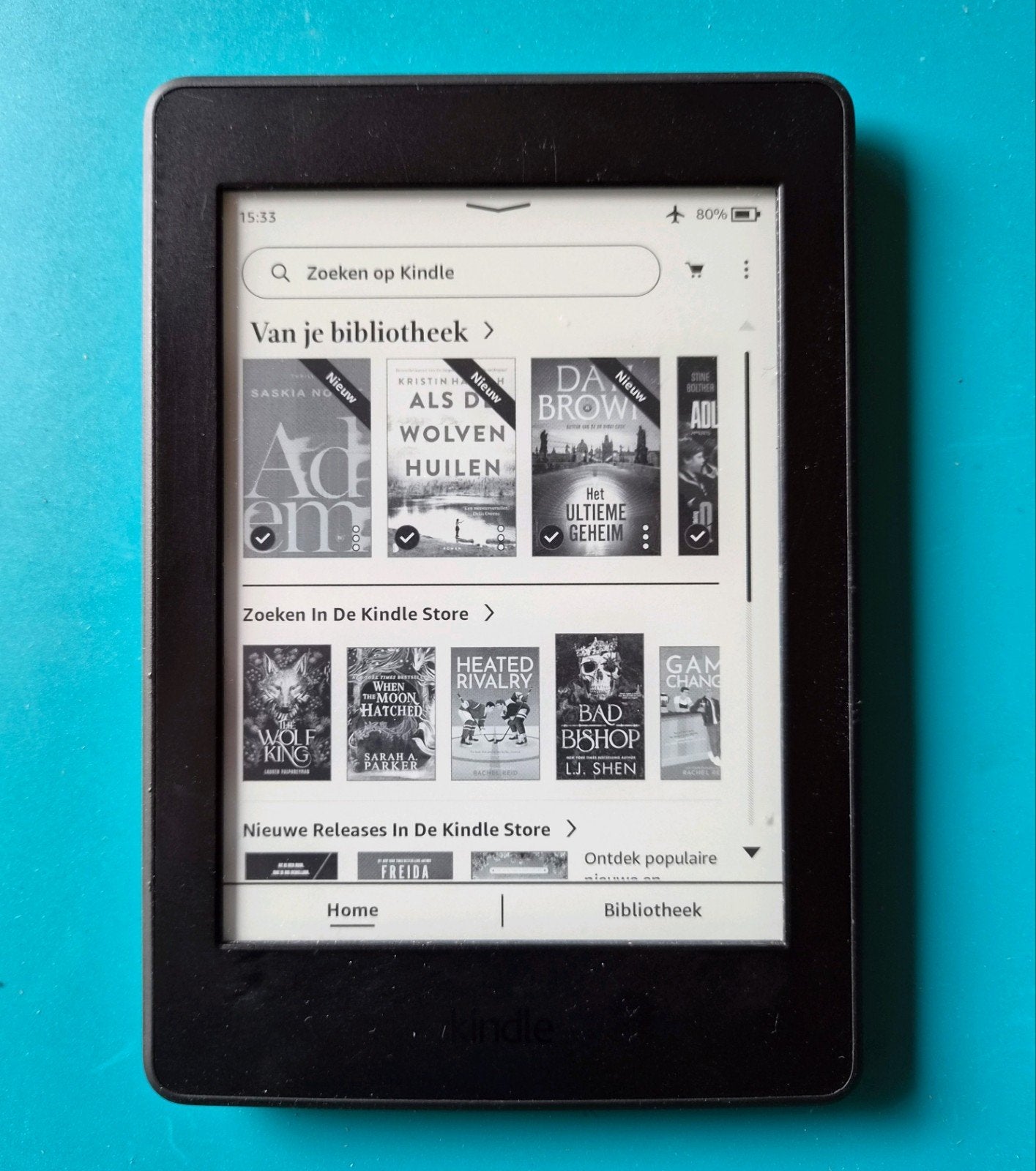 Amazon Kindle Paperwhite 7th generation ereader, Computers en Software, E-readers, Gebruikt, 6 inch of minder, 4 GB of minder