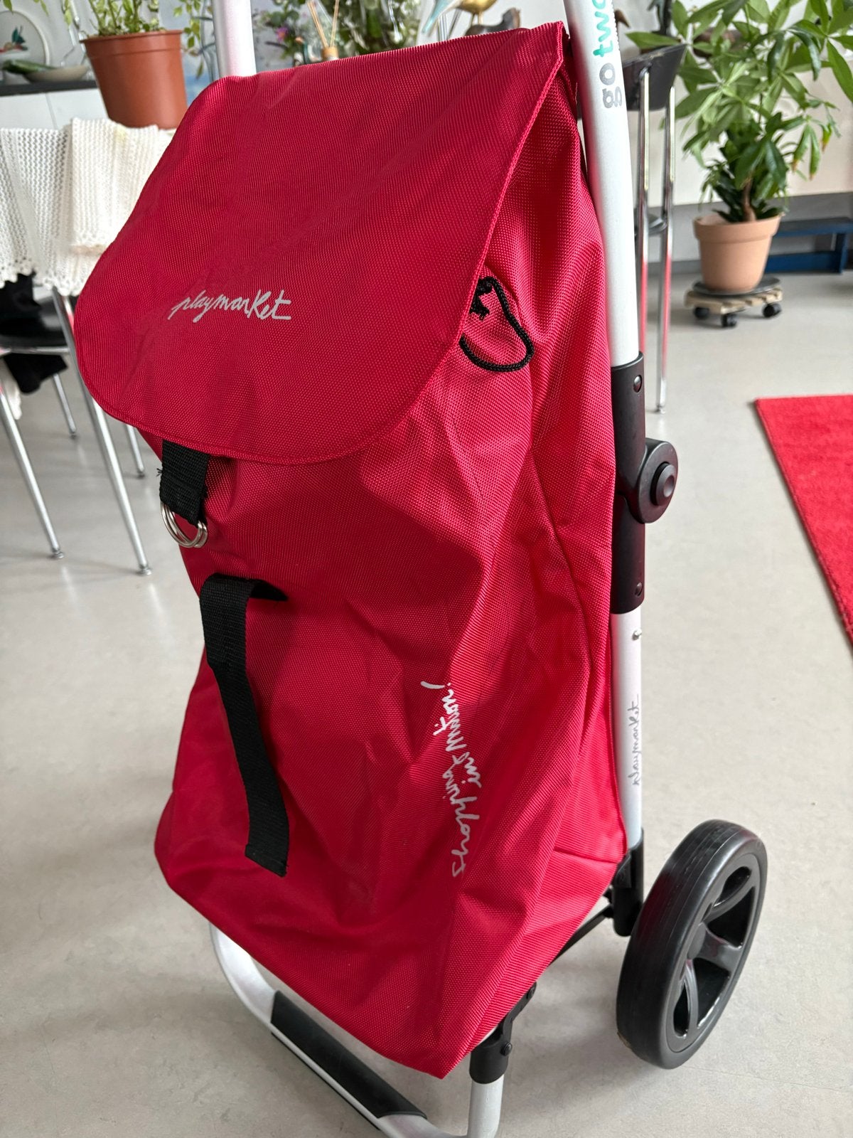 Playmarket boodschappen trolley go to compact, Ophalen, Nieuw, Rood, 30 cm of meer