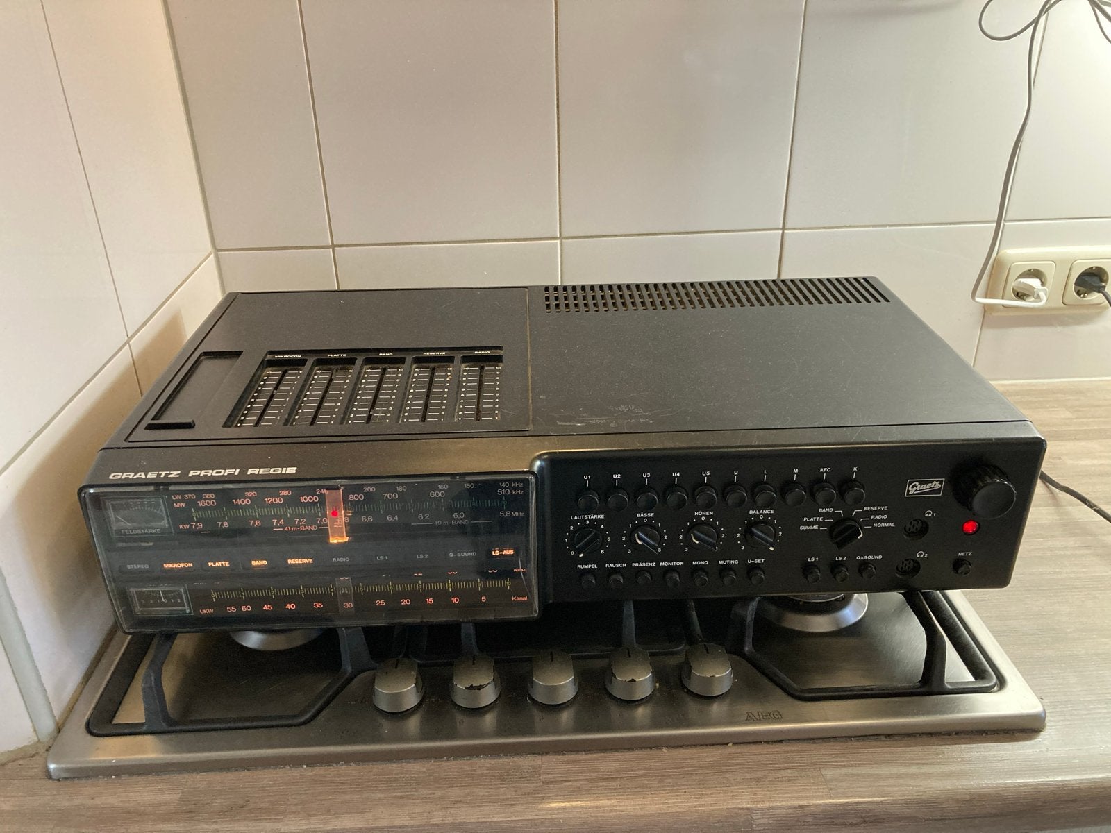 Graetz Profi Regie 306 Receiver - Defect, Niet werkend, Ophalen, Overige merken, Minder dan 60 watt