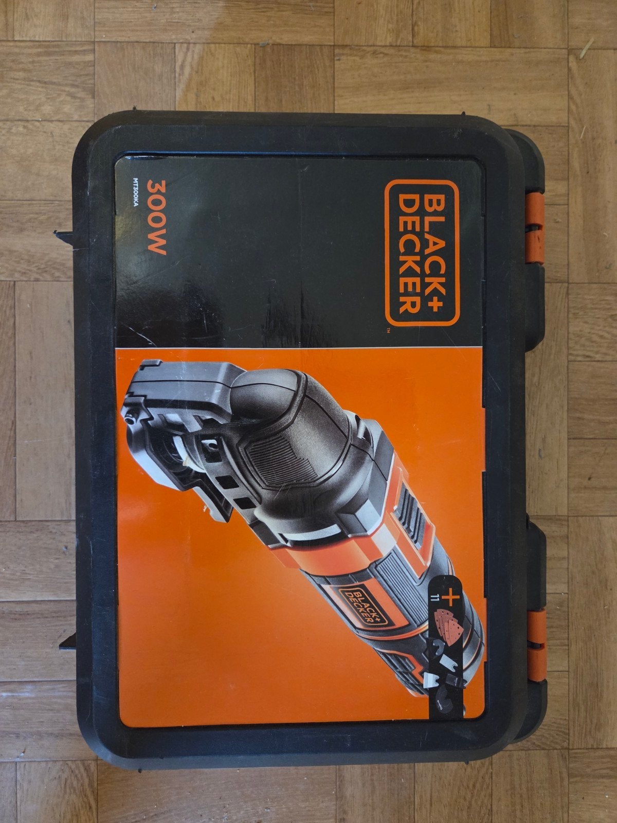 Black+Decker Multitool 300W in koffer, Ophalen of Verzenden, Gebruikt, Multitool
