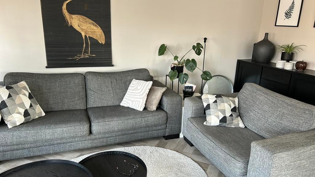 Montel bank en loveseat, Ophalen, Tweepersoons, 75 tot 100 cm, Zo goed als nieuw