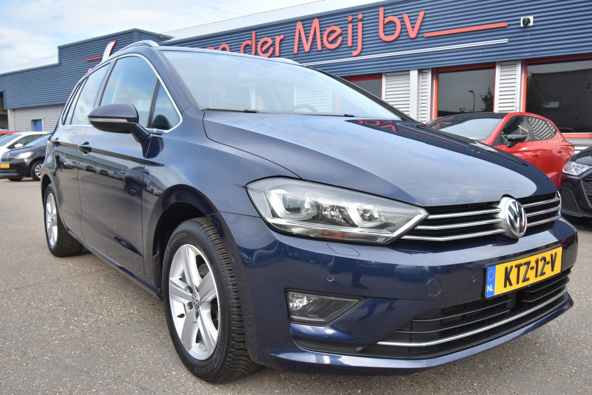 Volkswagen Golf Sportsvan 1.2 TSI Highline , CLIMATRONIC, LE, Auto's, Gebruikt, 4 cilinders, Blauw, Bedrijf