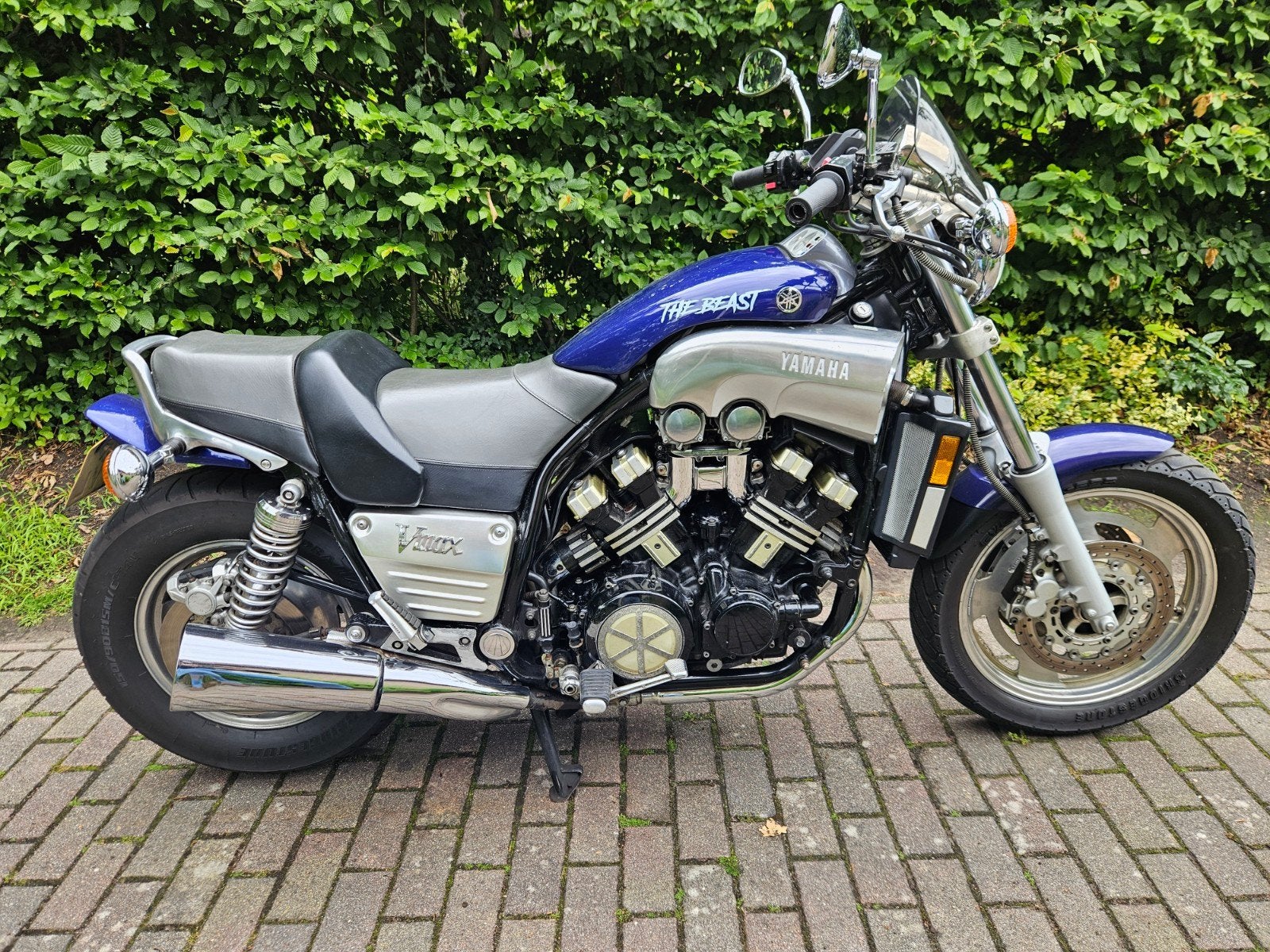 Yamaha V-Max vaste prijs!, Cardan-aandrijving, 4 cilinders, Motorrijbewijs A, Gebruikt