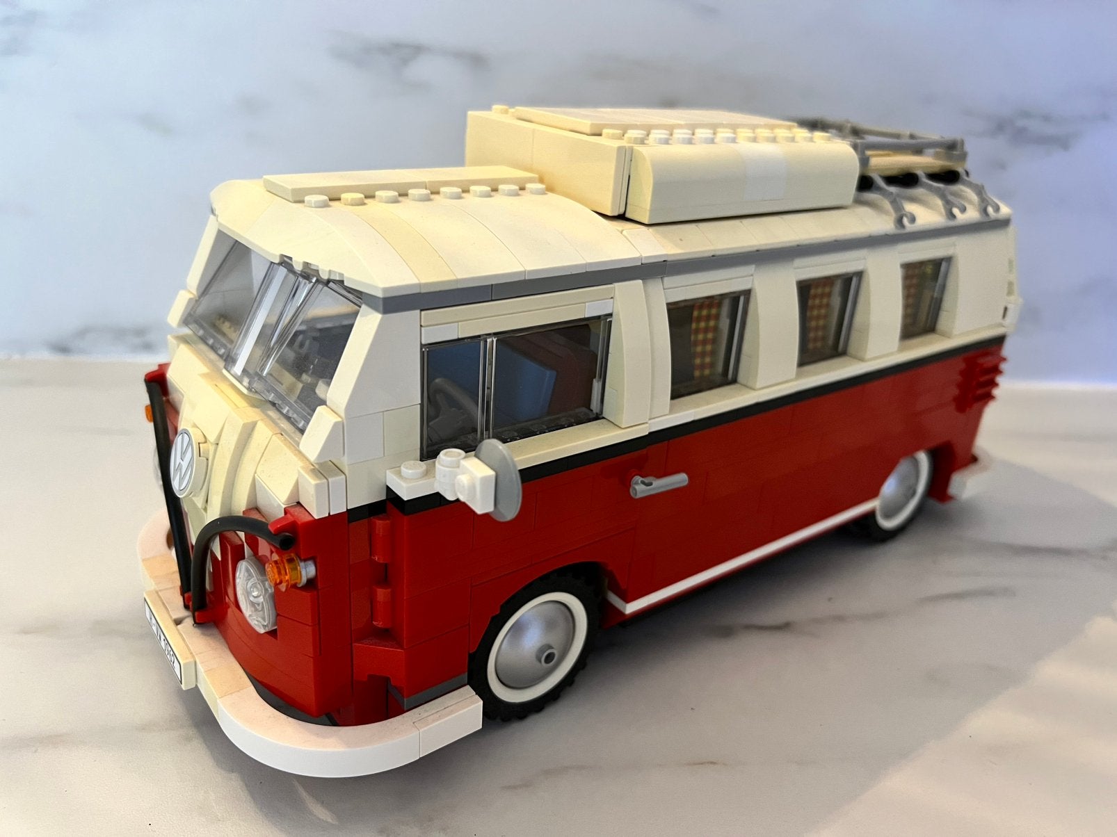 Lego Volkswagen T1 camper | 10220, Gebruikt, Lego, Ophalen of Verzenden, Compleet