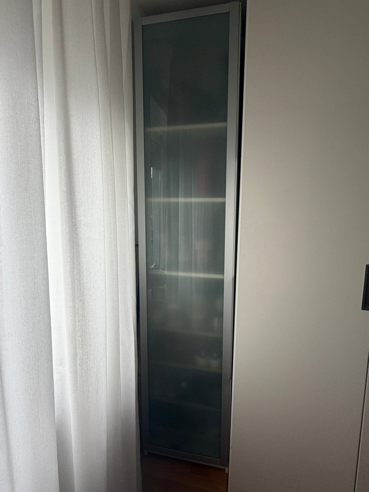 IKEA Pax Drammen melkglazen deur, Ophalen, Minder dan 50 cm, Gebruikt, 200 cm of meer