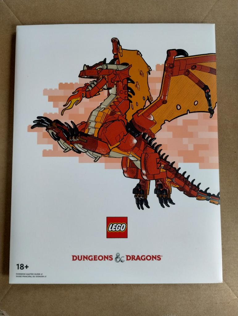 5008827 Red Dragon's Tale A LEGO Adventure DND boekje, Overige thema's, Lego, Overige typen, Nieuw
