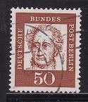 807 - West Duitsland michel 356y gestempeld Johann Wolfgang, Verzenden, BRD, Gestempeld