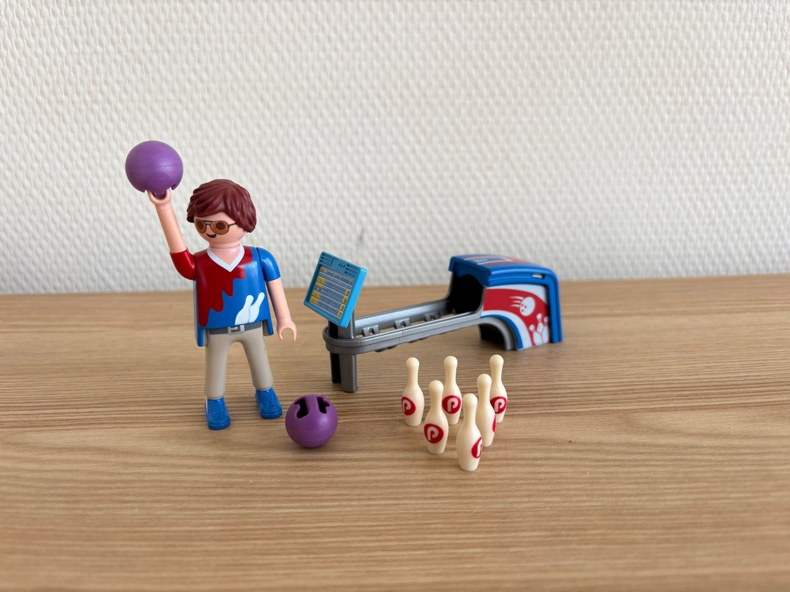 Playmobil Bowling Set met Figuur en Accessoires, Ophalen of Verzenden, Zo goed als nieuw, Complete set