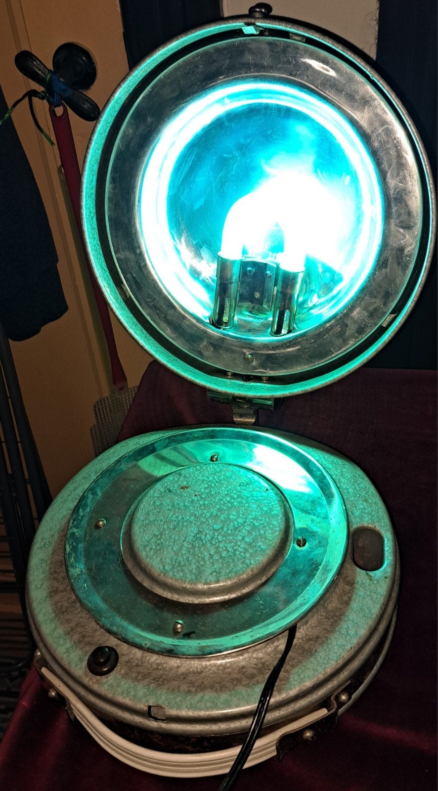 Lamp lampen oude kwartslampen, Antiek en Kunst, Curiosa en Brocante, Verzenden